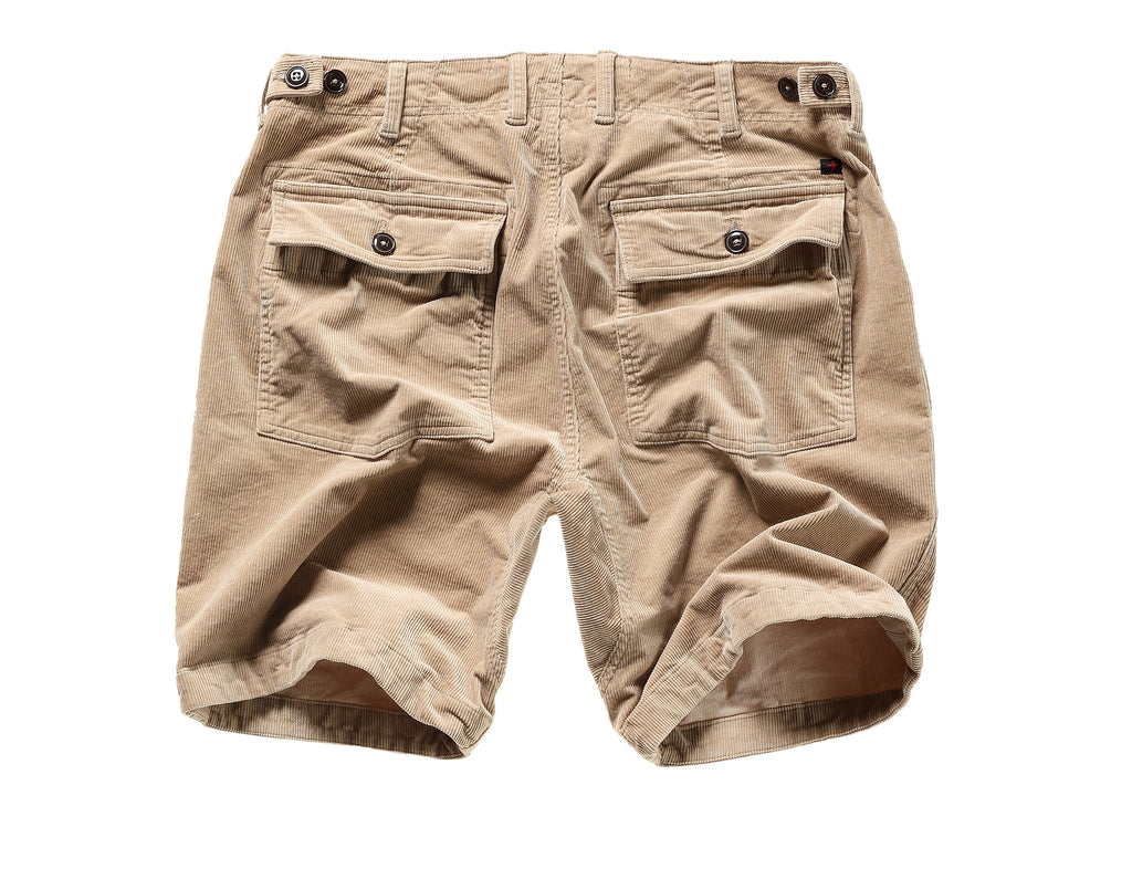 Relwen CORD SUPPLY SHORT 7.5 BUFF KHAKI