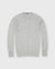 Sid Mashburn Classic Cashmere Crew Sweater - Heather Grey