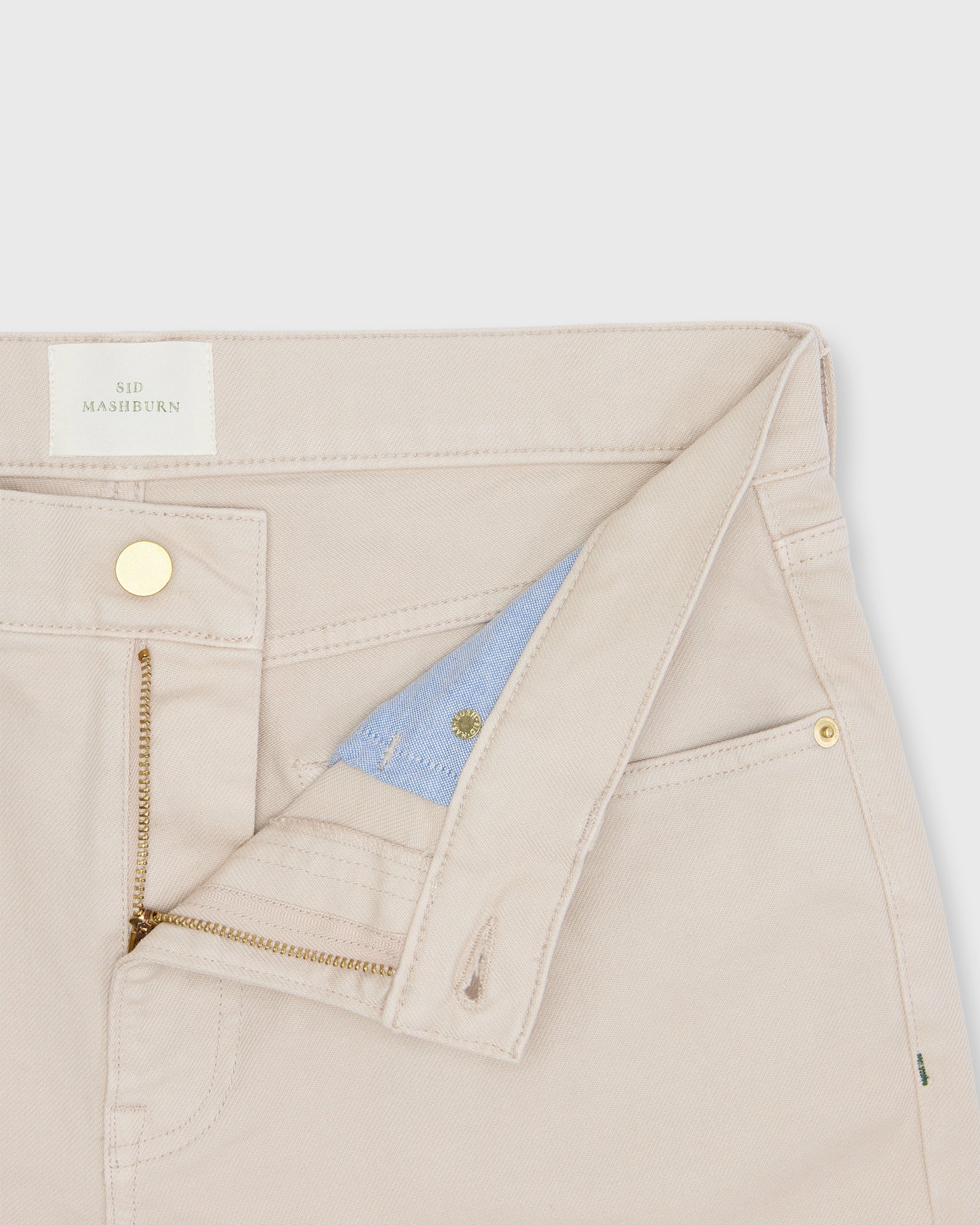 Sid Mashburn Cliff Jean - Stone Stretch Denim