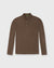 Sid Mashburn Long Sleeve Rally Polo Seater - Feather Taupe