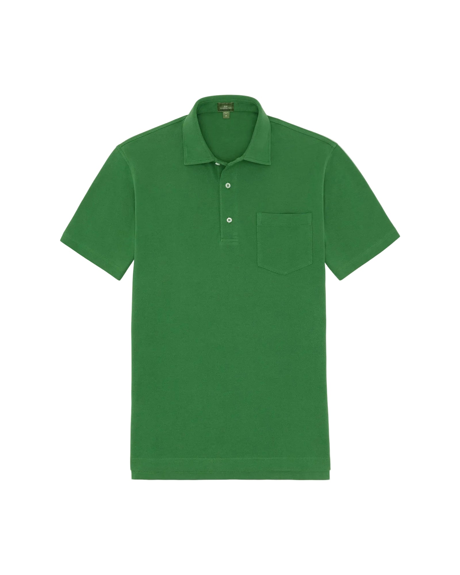 Sid Mashburn - Short Sleeve Pima Pique Polo - Grass