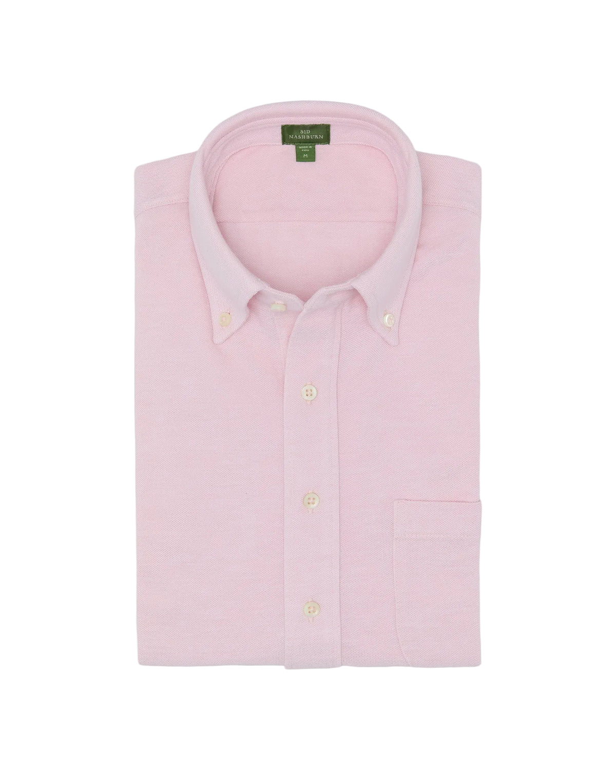 Sid Mashburn - Button-Down Popover - Pink Pima