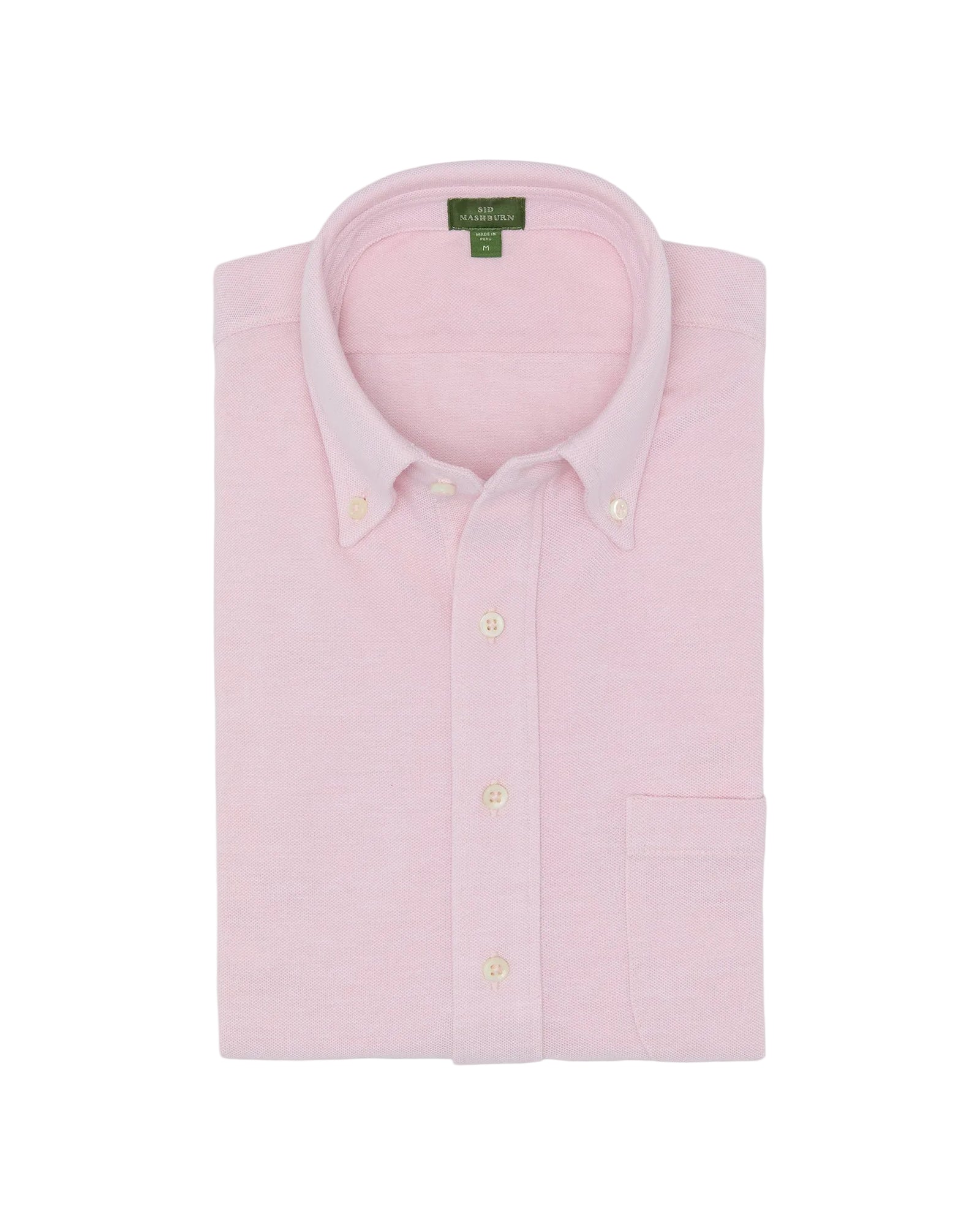 Sid Mashburn - Button-Down Popover - Pink Pima