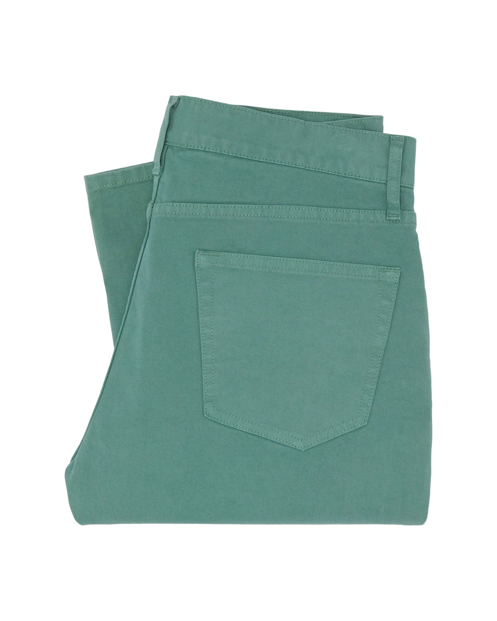 Sid Mashburn - Slim Straight Stretch Twill 5-PKT - Lovat Green
