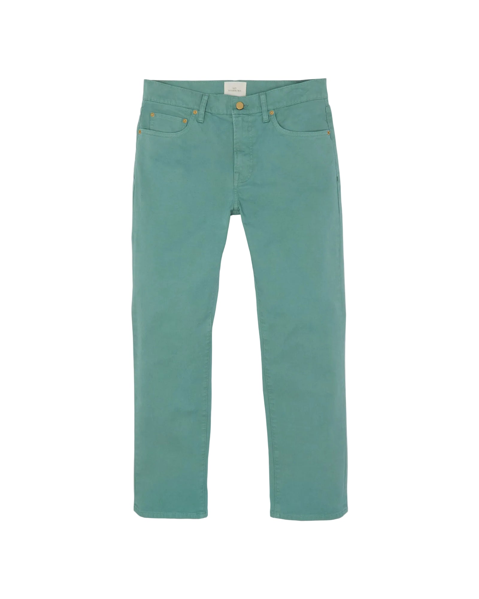 Sid Mashburn - Slim Straight Stretch Twill 5-PKT - Lovat Green