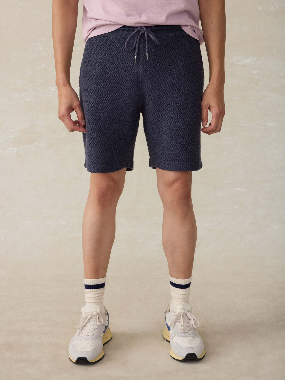 Faherty Whitewater Sweatshort - Fjord