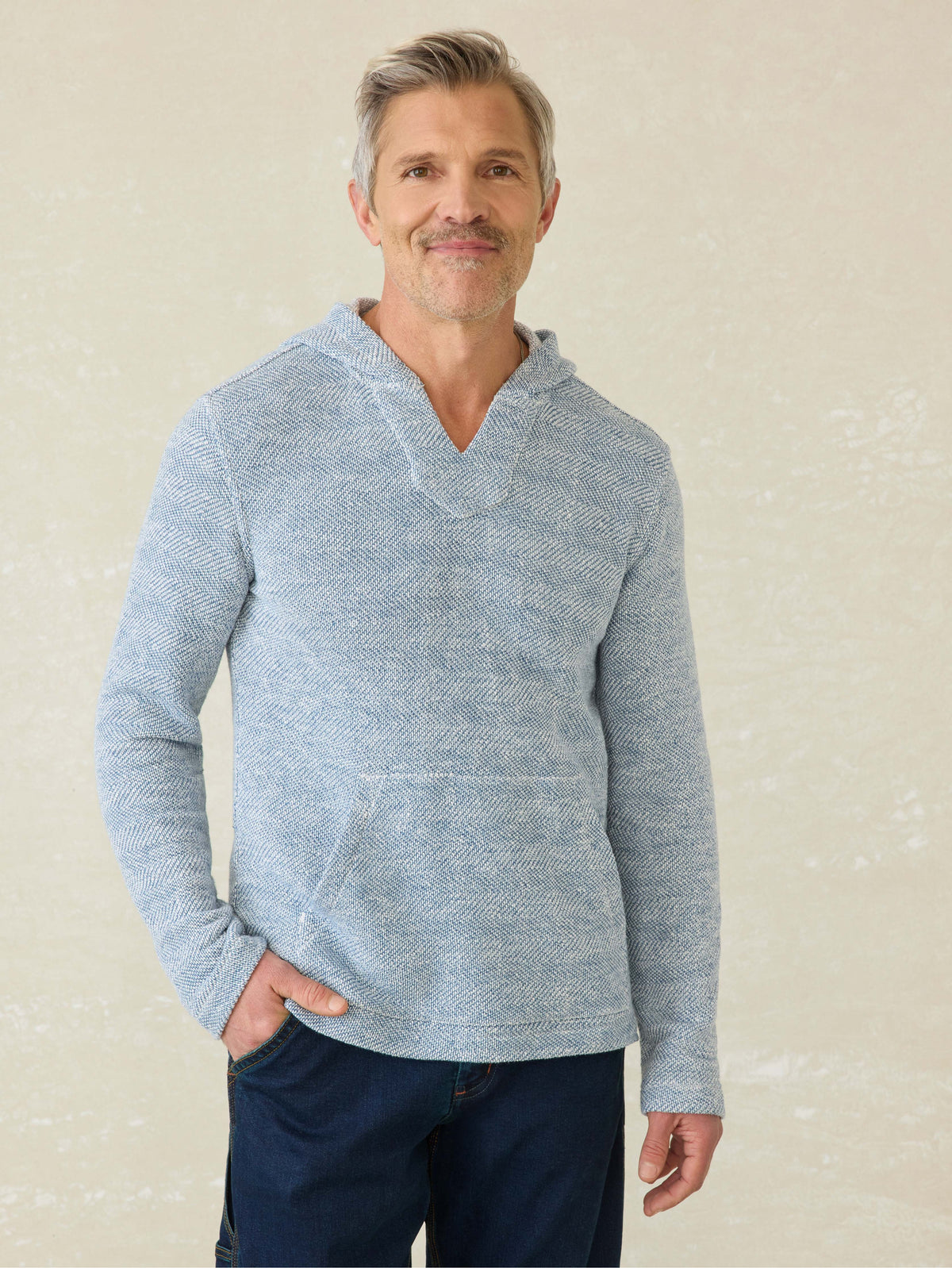 Faherty Whitewater Hoodie - Whitewater