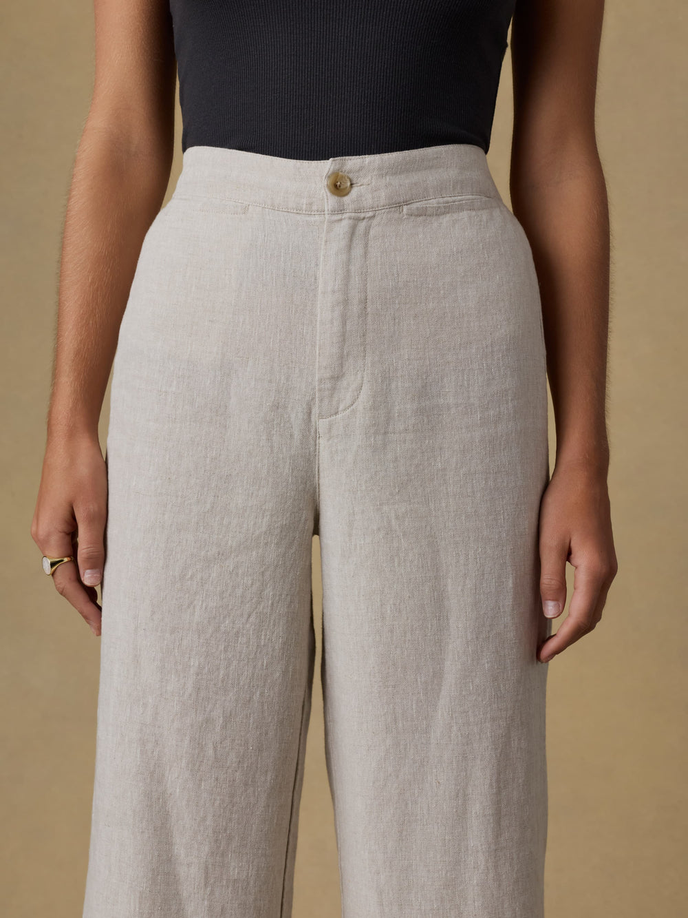 Faherty - Sun Strider Linen Pant - Flax