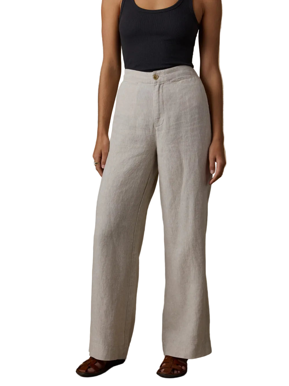 Faherty - Sun Strider Linen Pant - Flax