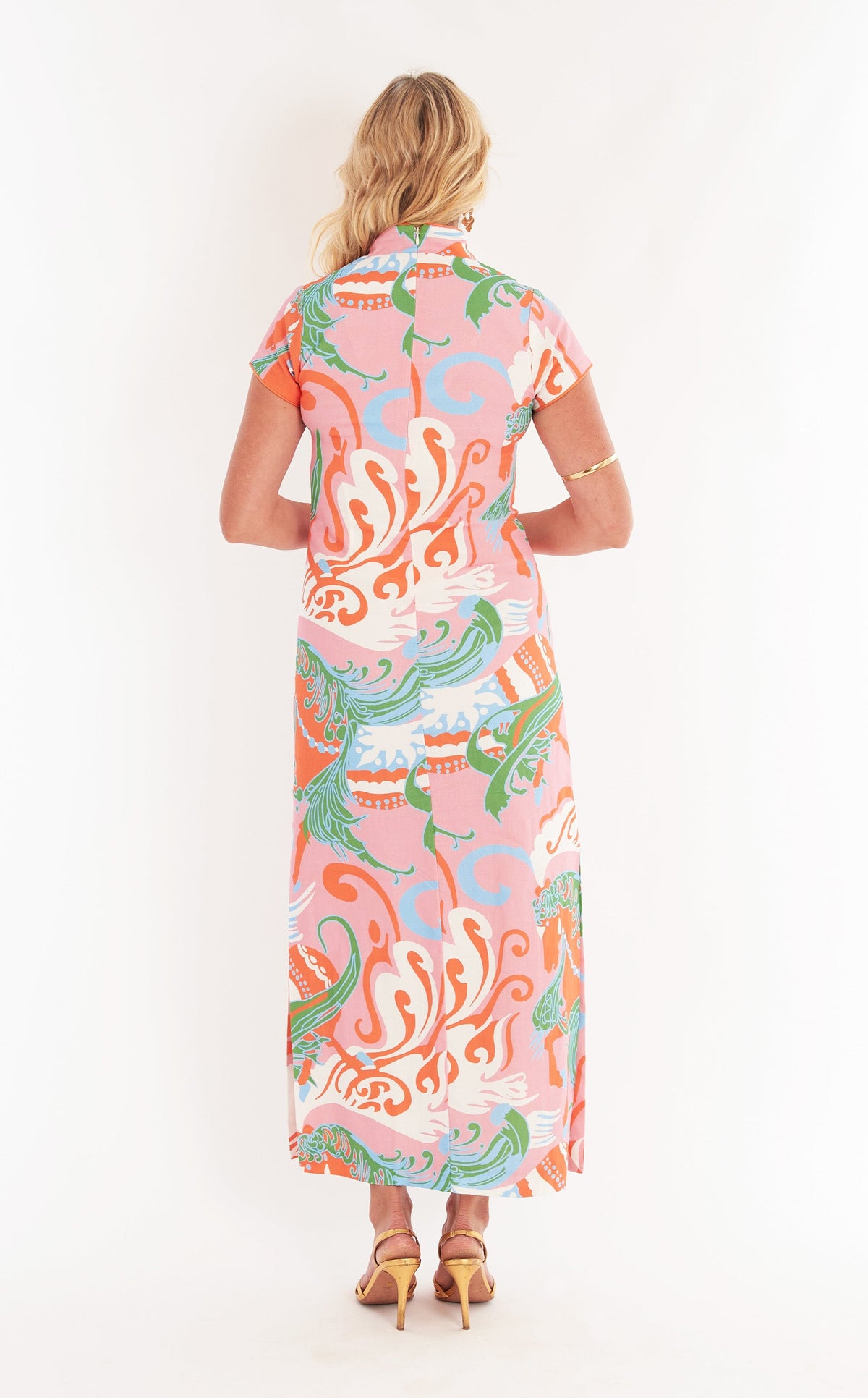 CK Bradley - Tarpon Dress - Nouveau Guava