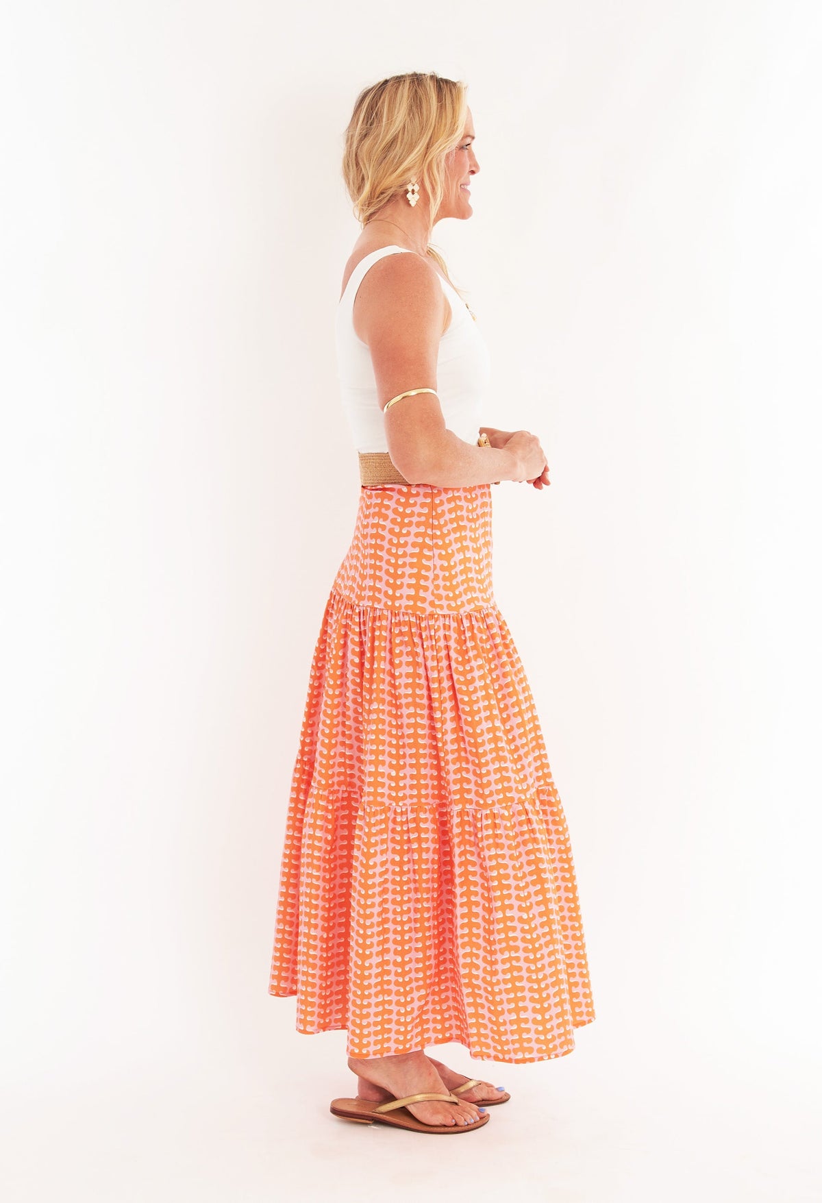 CK Bradley - Samana Skirt - Birch Guava