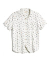 Marine Layer SS ISLAND COTTON PLAIN WEAVE SHIRT-NATURAL ICON