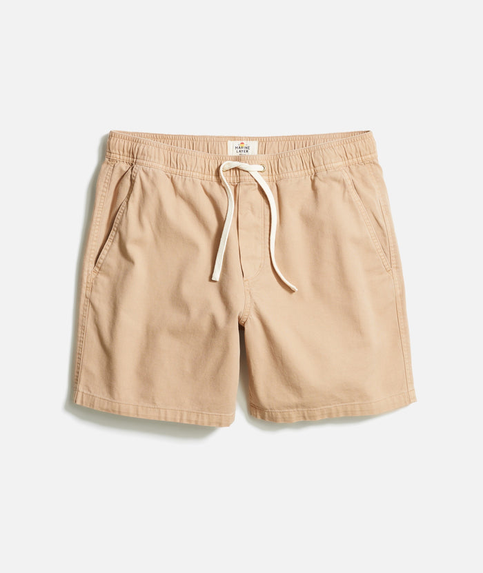 Marine Layer Saturday Short 6&quot;-khaki