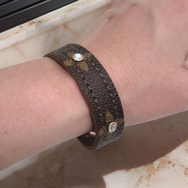 Beaudin Designs LuxAdorn Bracelet In Upcycled LV