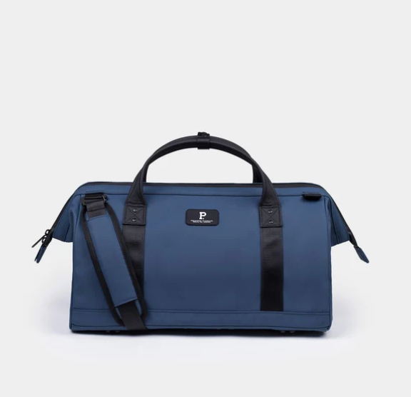 Portland Gear - Cascade Compact Duffle - Navy with Nantucket Red™