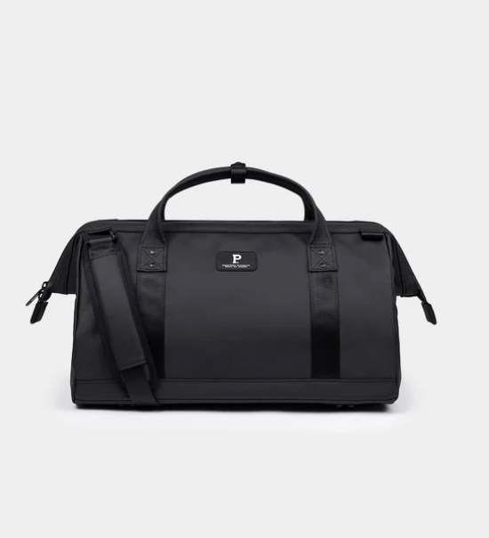 Portland Gear - Cascade Compact Duffle - Black with Nantucket Red™