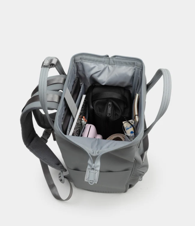 Portland Gear - Standard Backpack - Fog with Nantucket Red™