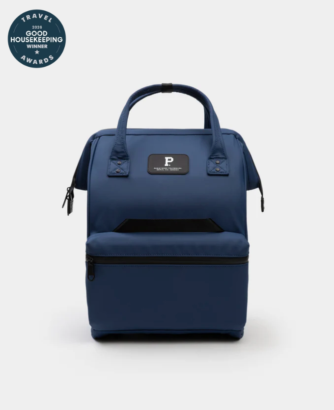 Portland Gear - Standard Backpack - Navy with Nantucket Red™