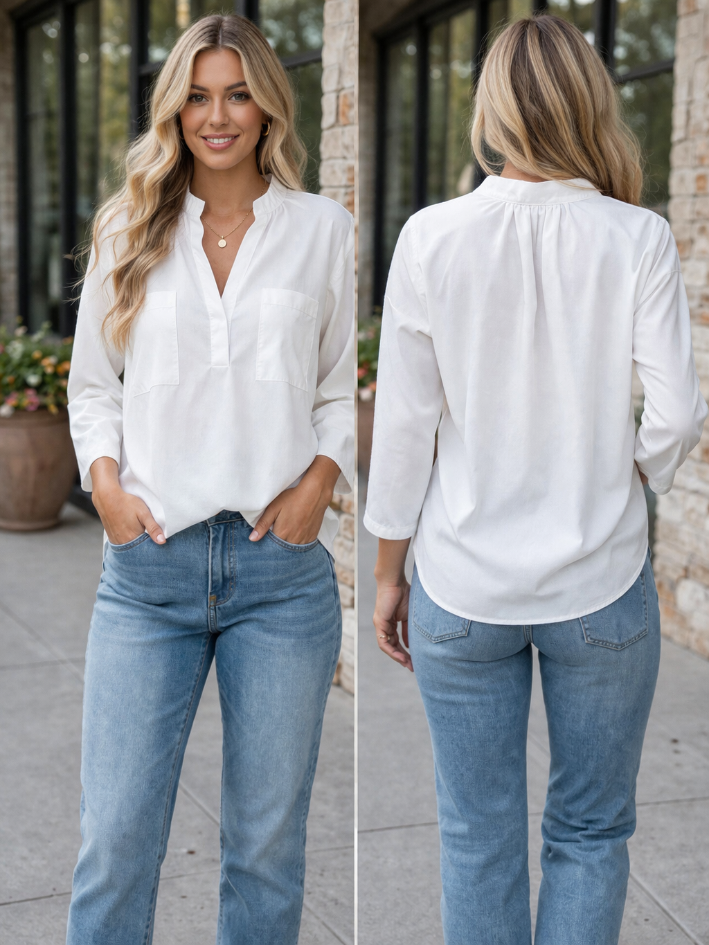 STARKx - Skylar Top - White