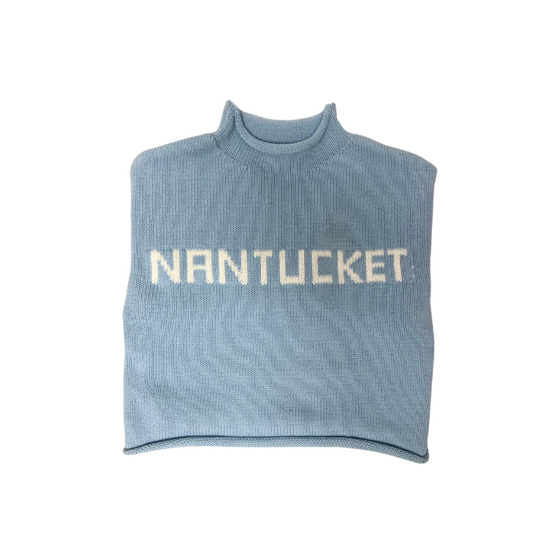 Latitude Children&#39;s Nantucket Sweater in Light Blue