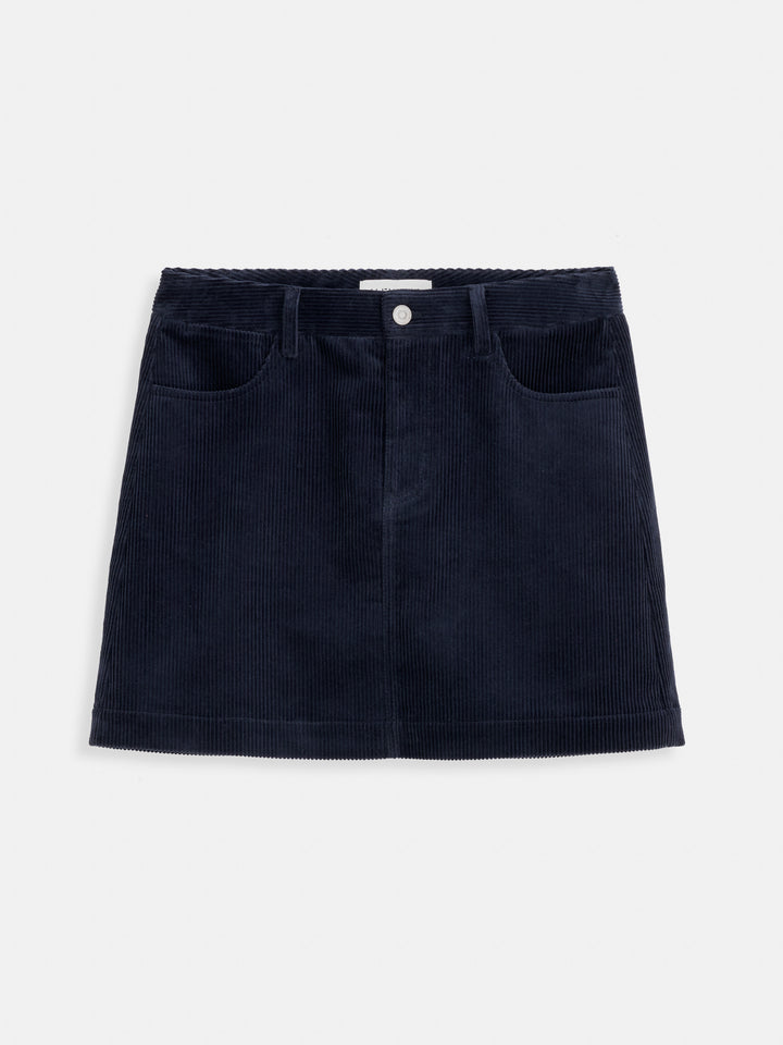 Alex Mill Camden Skirt Corduroy Dark Navy