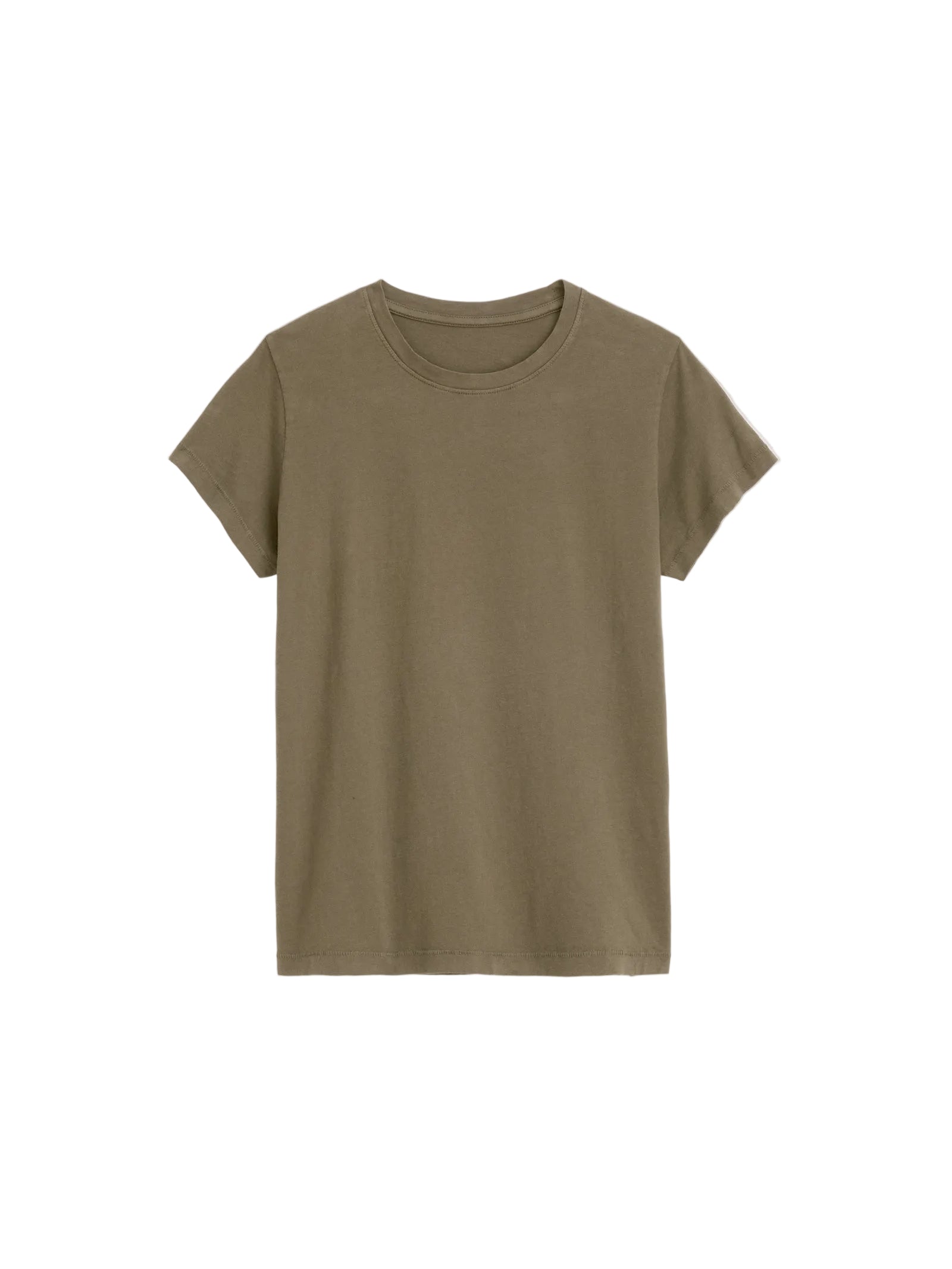 Alex Mill - Prospect Tee in Cotton Jersey - Army Olive