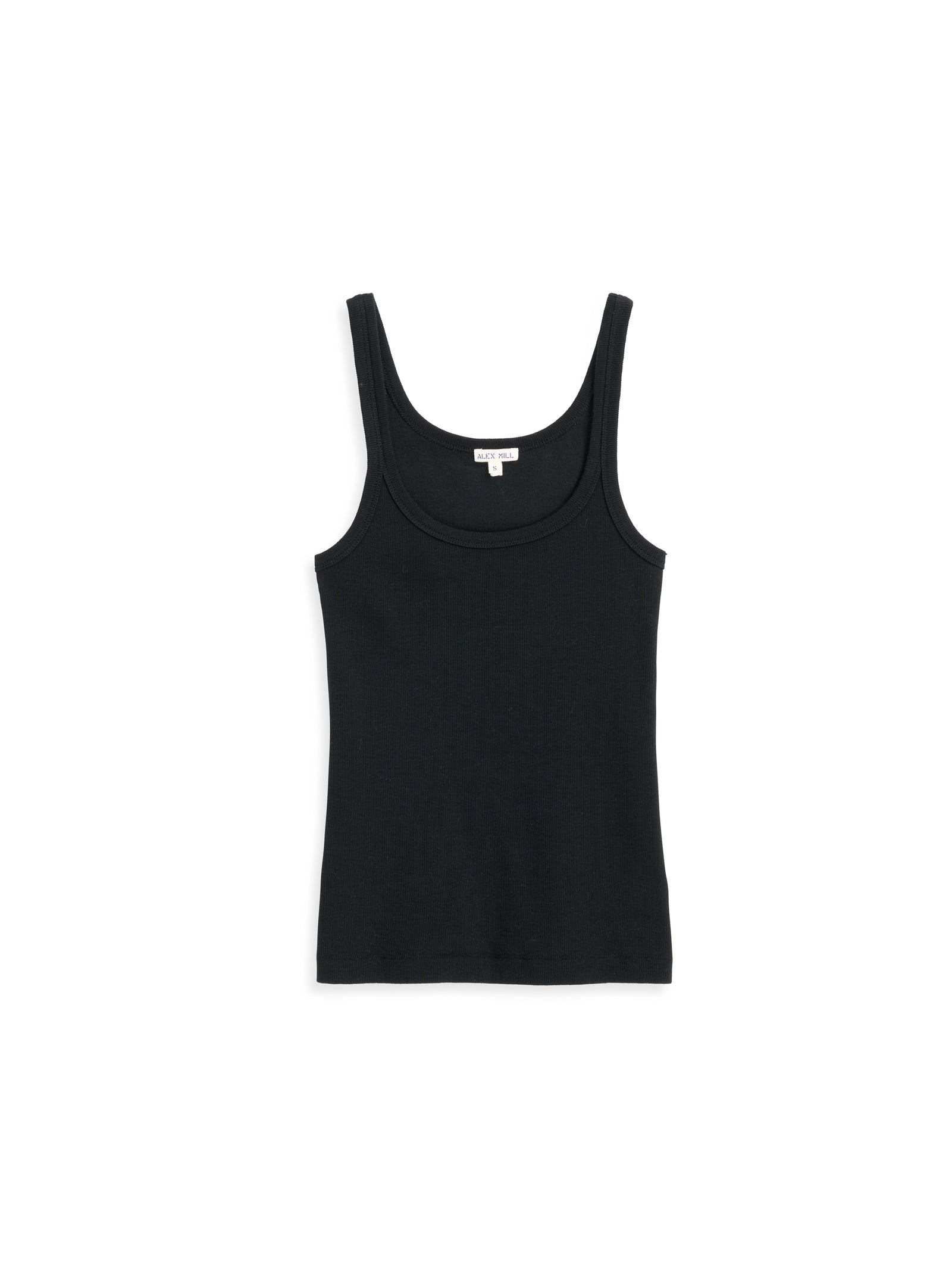 Alex Mill - Mckenna Rib Tank - Rich Black