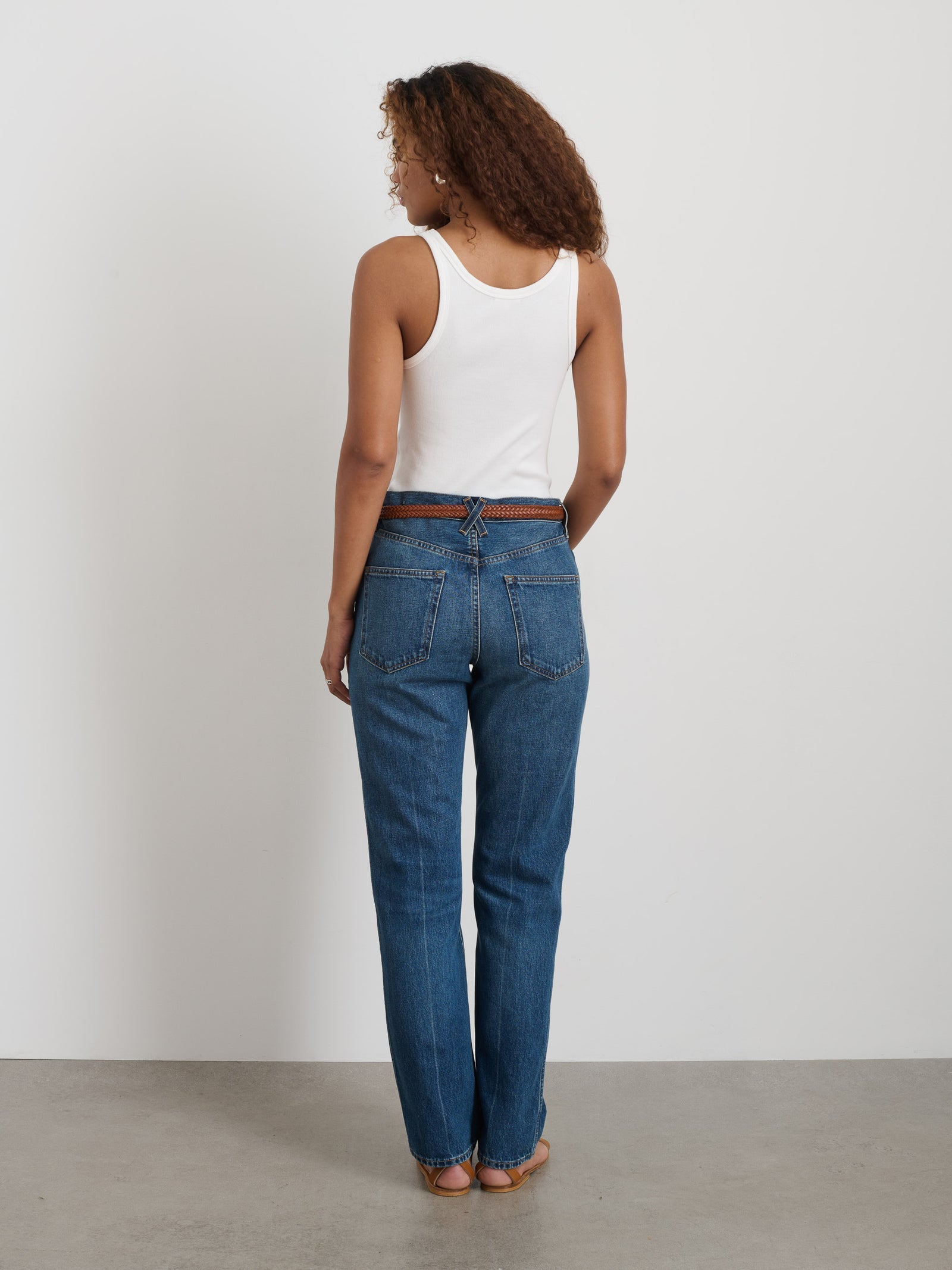 Alex Mill - Mckenna Rib Tank - Sea Salt
