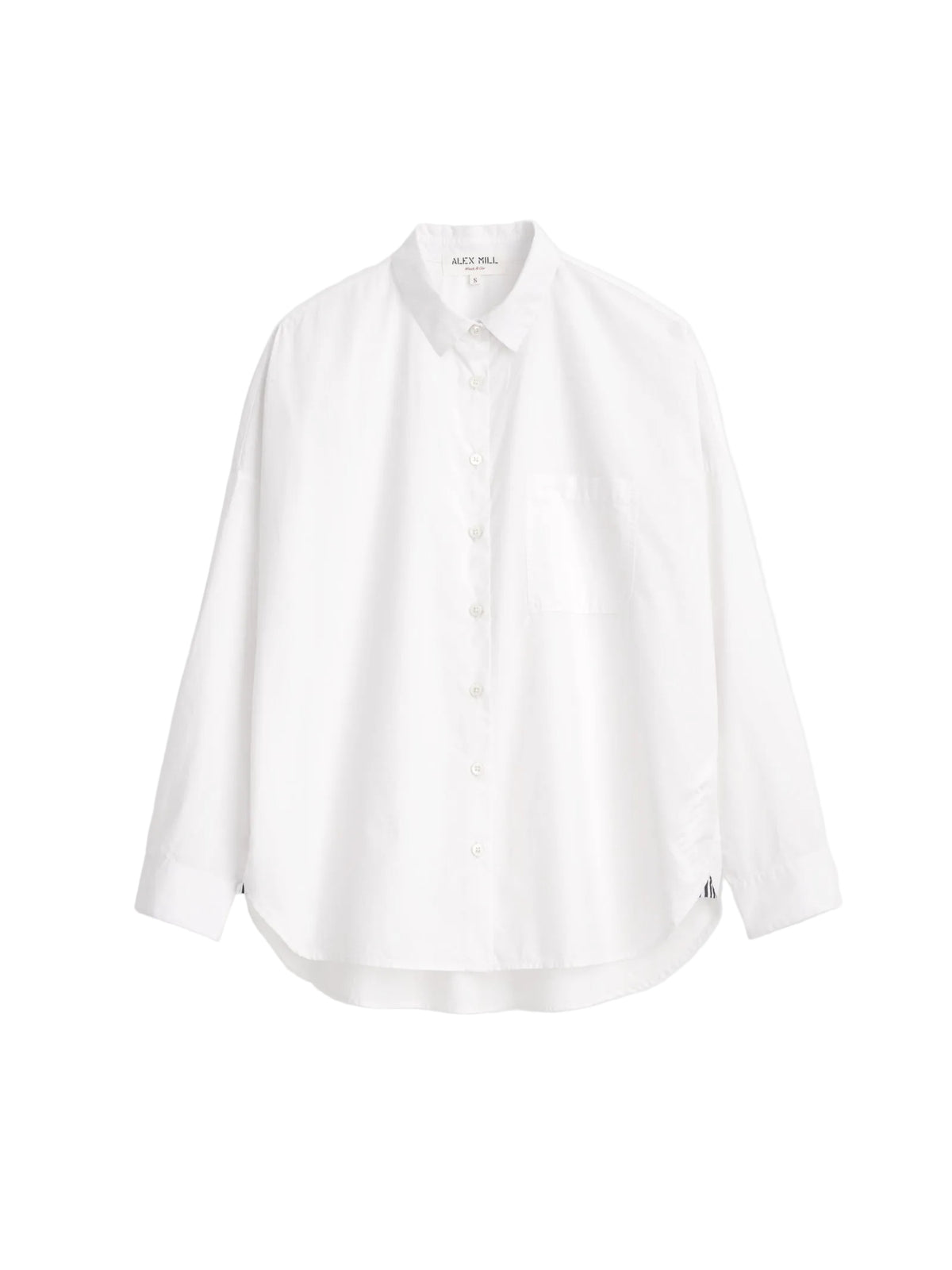 Alex Mill - Jo Shirt in Cotton Poplin - White