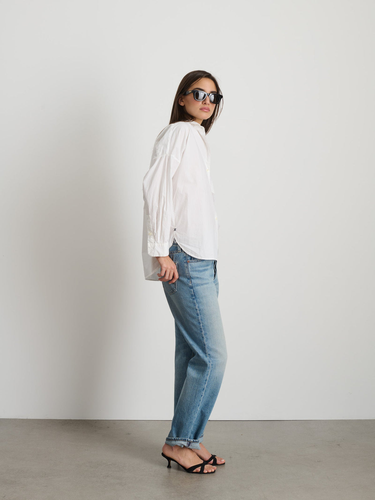 Alex Mill - Jo Shirt in Cotton Poplin - White