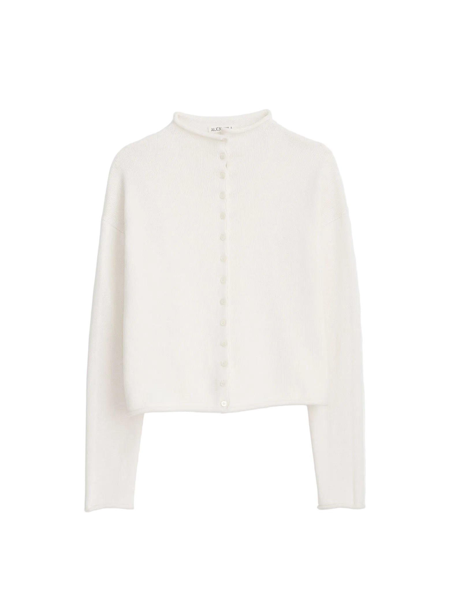 Alex Mill - Taylor Cardigan in Cotton Cashmere - Ivory