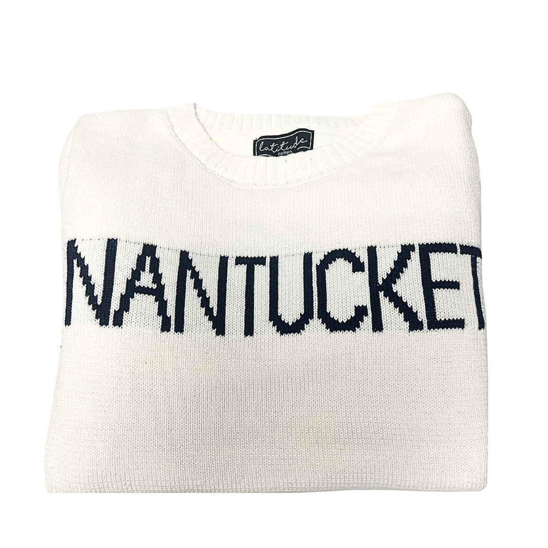 Latitude Women&#39;s Nantucket Sweater in White