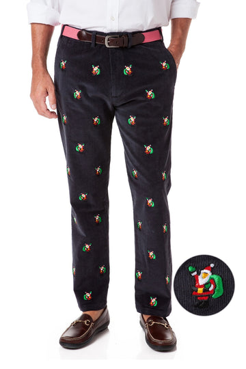 Castaway BEACHCOMBER CORD PANT W/SANTA-NAVY