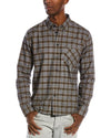 Billy Reid TUSCUMBIA SHIRT-BROWN/GREY