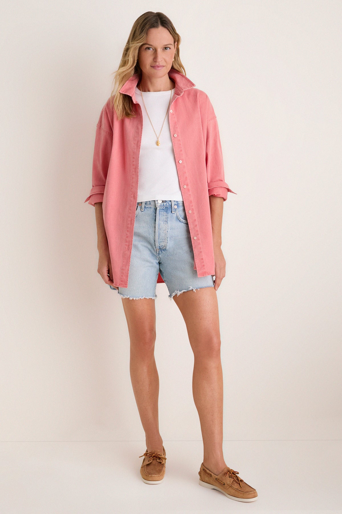 Murray's Toggery Shop x Tuckernuck - Blane Boyfriend Buttondown Shirt - Nantucket Red™