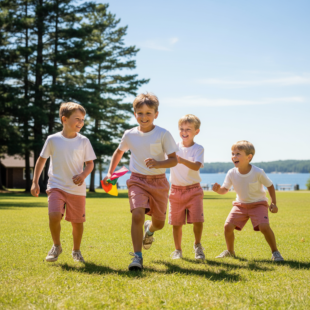 Boys Summer Activities - Sports Setting