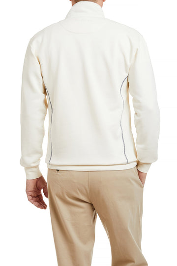 Castaway Breakwater 1/4 Zip-Ivory