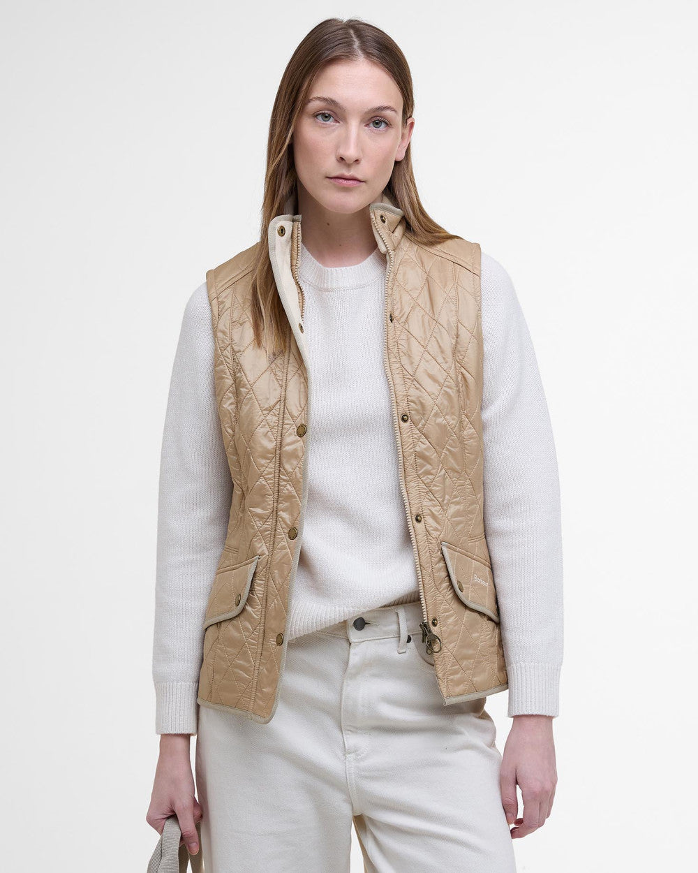 Barbour Cavalry Gilet Light Fawn