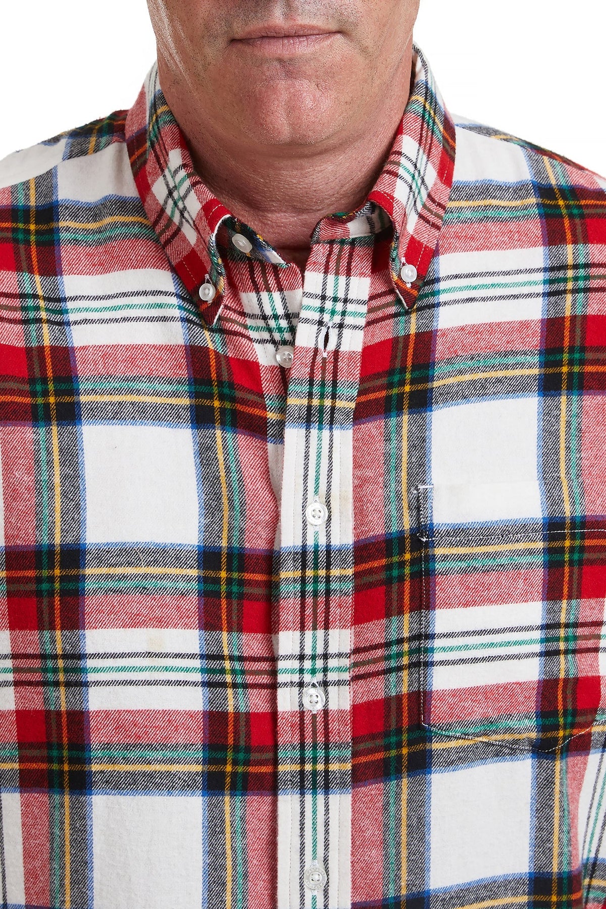 Castaway Chase Shirt - Dress Stewart Flannel