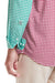 Castaway CHASE SHIRT GINGHAM HOLIDAY PANEL -RED/GREEN