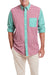 Castaway CHASE SHIRT GINGHAM HOLIDAY PANEL -RED/GREEN