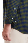 Castaway CHASE SHIRT BUFFALO CHECK-OLIVE/NAVY