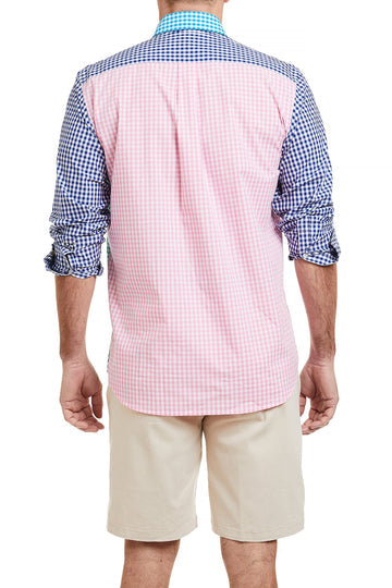 Castaway Chase Shirt Party Gingham Panel
