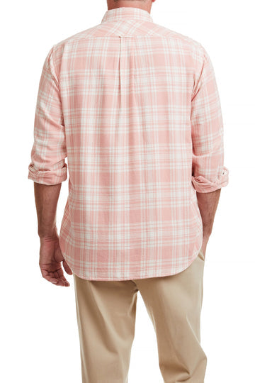 Castaway CHASE SHIRT - WINTER ROSE PLAID
