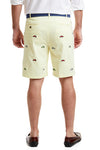 Castaway CISCO SHORT EMB - JEEPS-NEON YELLOW