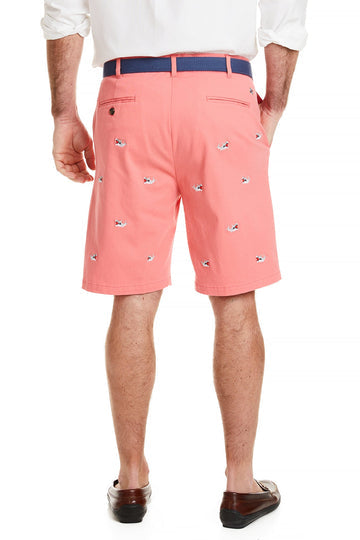 Castaway Cisco Short-Coral Sunset w/ Shark