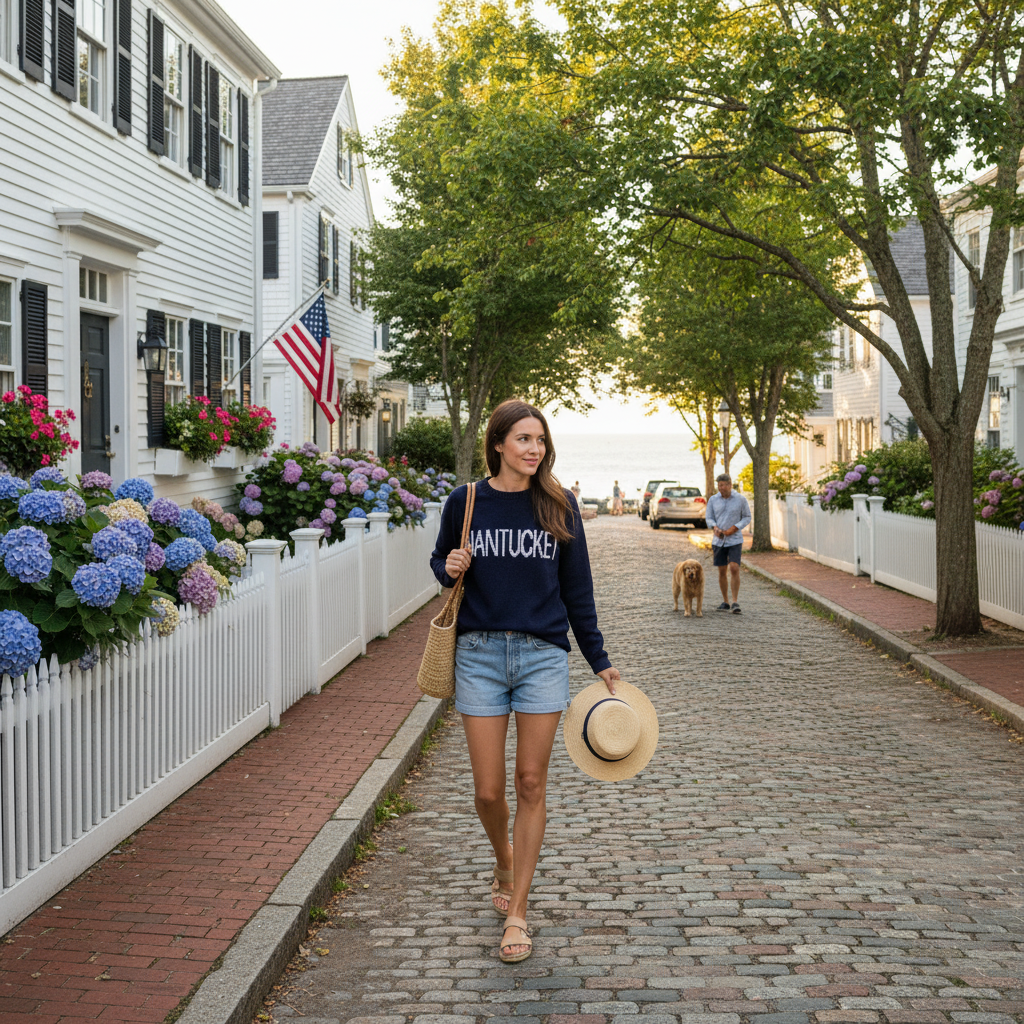 Coastal Town Summer Lifestyle