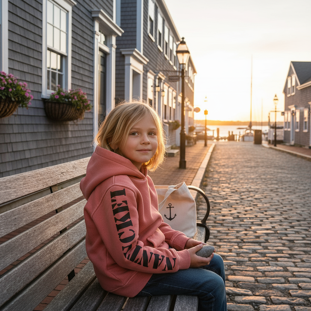 Downtown Nantucket Golden Hour