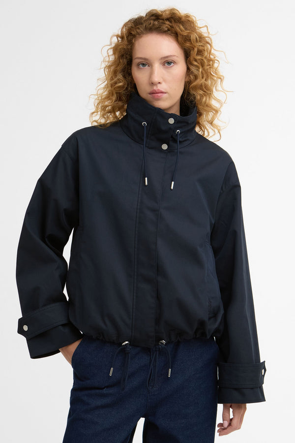 Barbour - Bronwyn Showerproof - Dark Navy/Navy Tartan - Murray's