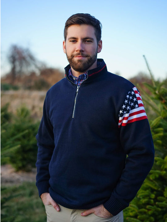 Holebrook MEN’S US FLAG WP-NAVY